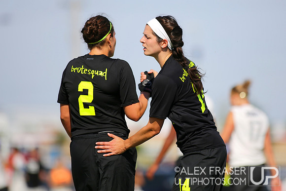 Women's Semifinal - Brute Squad vs Molly Brown - 2015 USAU National Championships
