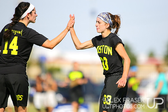 Women's Semifinal - Brute Squad vs Molly Brown - 2015 USAU National Championships