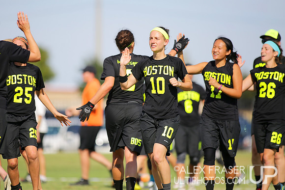 Women's Semifinal - Brute Squad vs Molly Brown - 2015 USAU National Championships