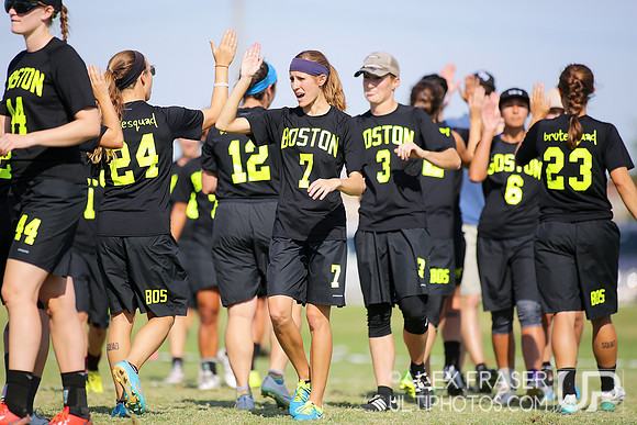 Women's Semifinal - Brute Squad vs Molly Brown - 2015 USAU National Championships