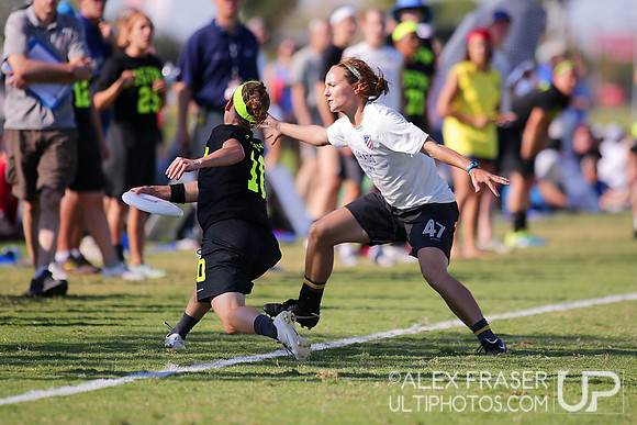 Women's Semifinal - Brute Squad vs Molly Brown - 2015 USAU National Championships