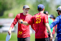 Bracket play at USAU Master's Championships