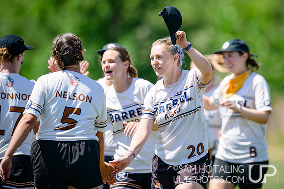 Bracket play at USAU Master's Championships