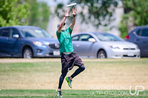 Bracket play at USAU Master's Championships
