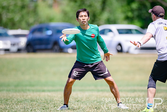 Bracket play at USAU Master's Championships