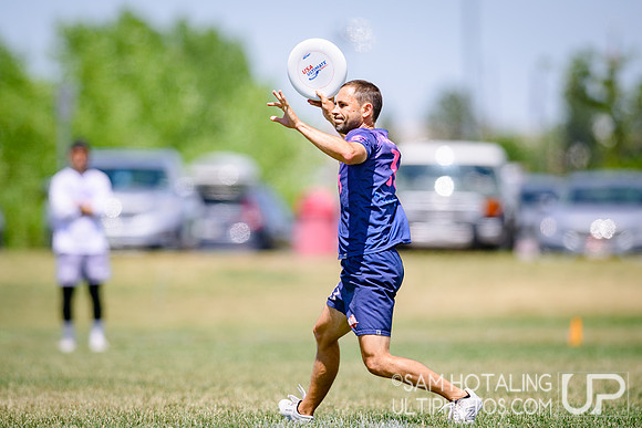 Bracket play at USAU Master's Championships