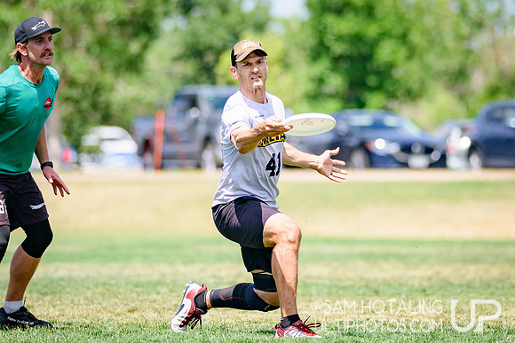 Bracket play at USAU Master's Championships