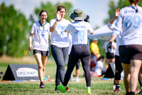 Bracket play at USAU Master's Championships