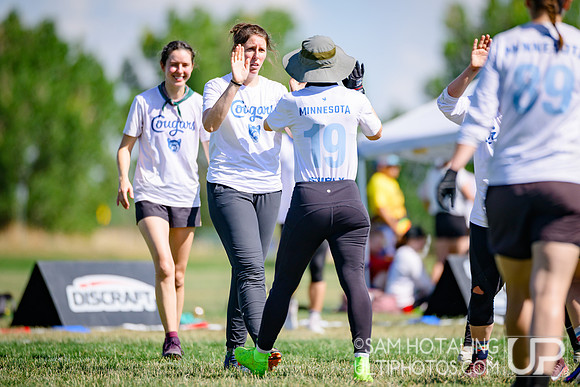 Bracket play at USAU Master's Championships