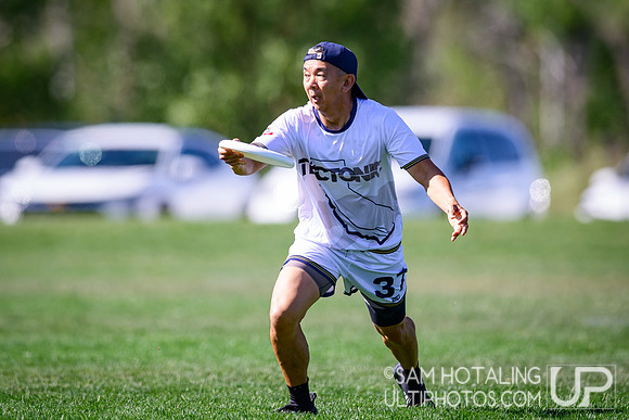 Pool play at USAU Master's Championships