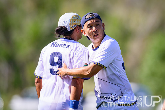 Pool play at USAU Master's Championships