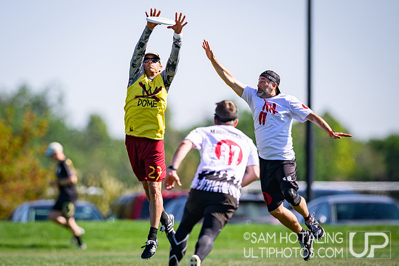 Pool play at USAU Master's Championships