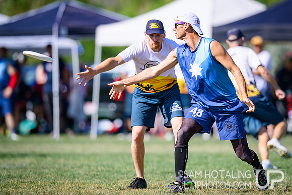 Pool play at USAU Master's Championships