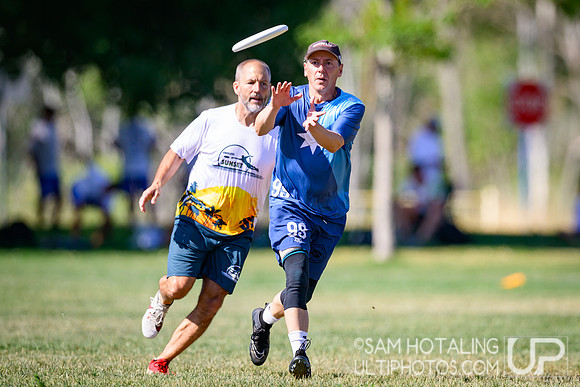 Pool play at USAU Master's Championships