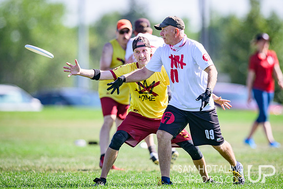 Pool play at USAU Master's Championships