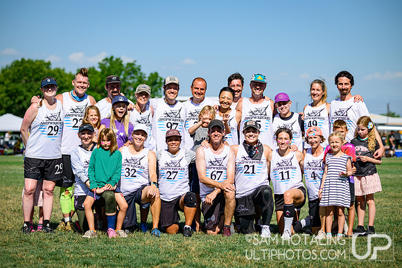 Pool play at USAU Master's Championships