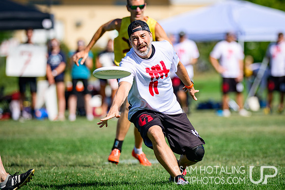 Pool play at USAU Master's Championships
