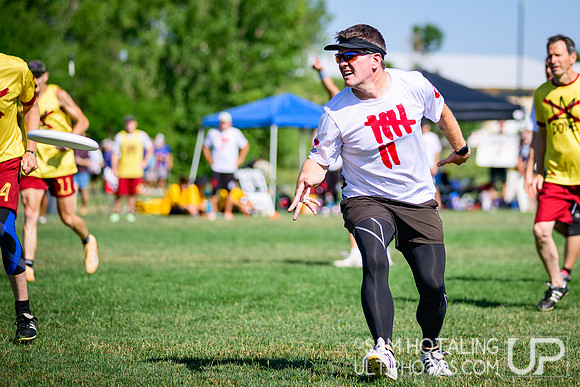 Pool play at USAU Master's Championships