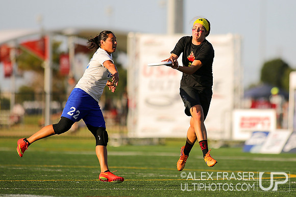 Women's Semifinal - Riot vs Fury - 2015 USAU National Championships