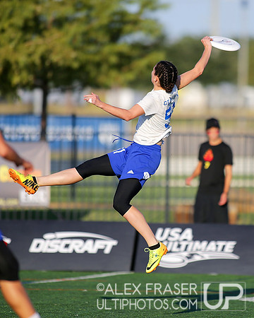 Women's Semifinal - Riot vs Fury - 2015 USAU National Championships