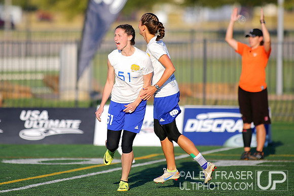 Women's Semifinal - Riot vs Fury - 2015 USAU National Championships