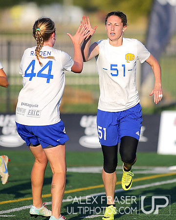 Women's Semifinal - Riot vs Fury - 2015 USAU National Championships
