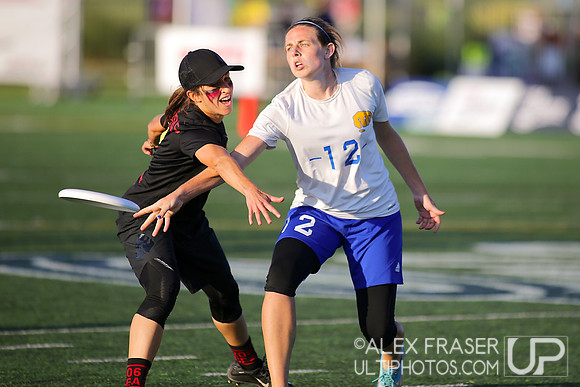 Women's Semifinal - Riot vs Fury - 2015 USAU National Championships