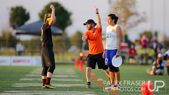 Women's Semifinal - Riot vs Fury - 2015 USAU Nationals Championships