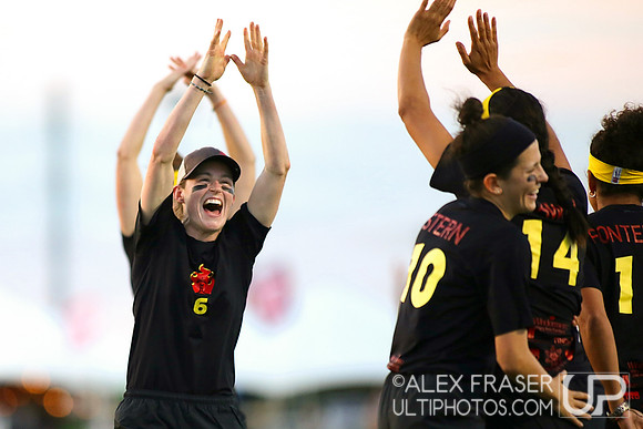 Women's Semifinal - Riot vs Fury - 2015 USAU Nationals Championships