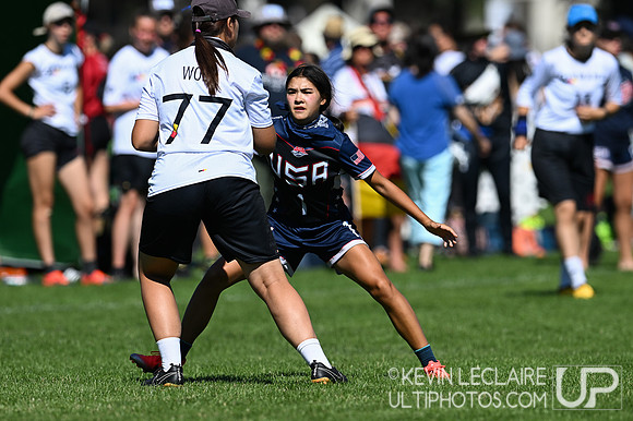 USA U20 Women vs Germany U20 Women - WJUC 2022