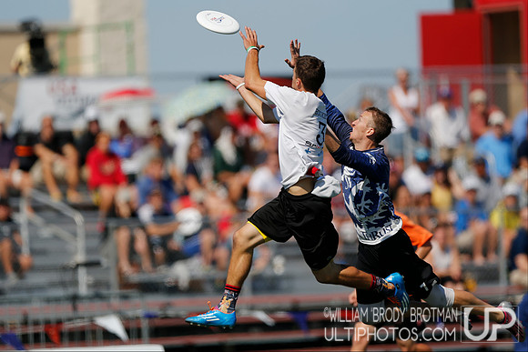 Day 4 of the 2015 USA Ultimate Nationals Championships