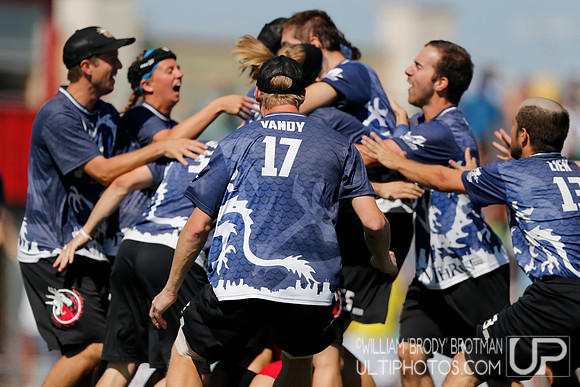 Day 4 of the 2015 USA Ultimate Nationals Championships