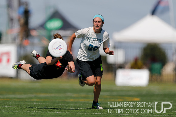 Day 4 of the 2015 USA Ultimate Nationals Championships