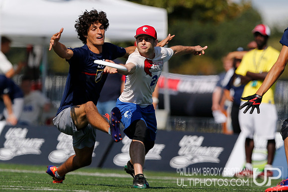 Day 4 of the 2015 USA Ultimate Nationals Championships