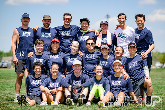 LAST team photo at USAU Master's Championships