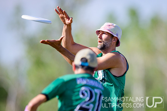 Pool play at USAU Master's Championships