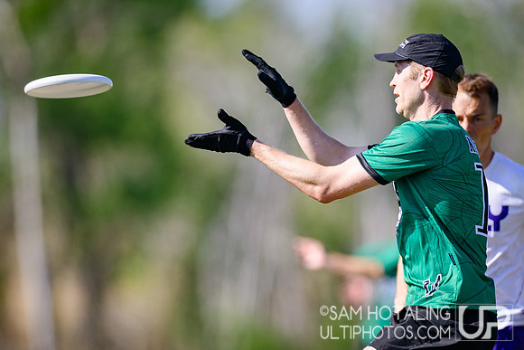 Pool play at USAU Master's Championships
