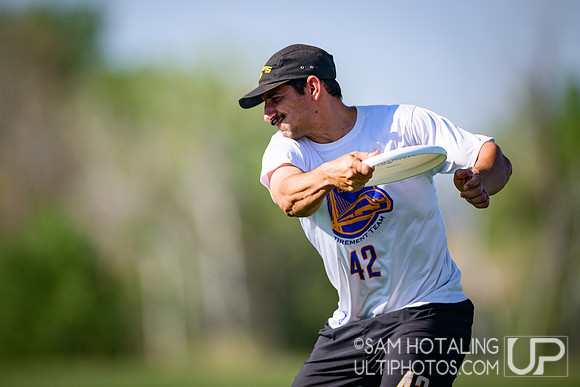 Pool play at USAU Master's Championships