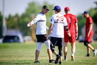 Pool play at USAU Master's Championships