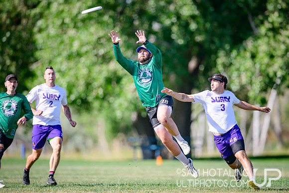 Pool play at USAU Master's Championships