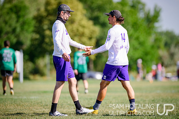 Pool play at USAU Master's Championships