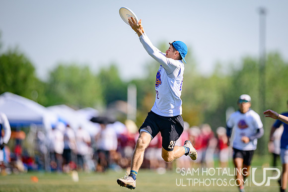 Pool play at USAU Master's Championships