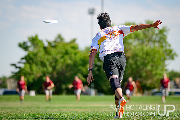 Pool play at USAU Master's Championships