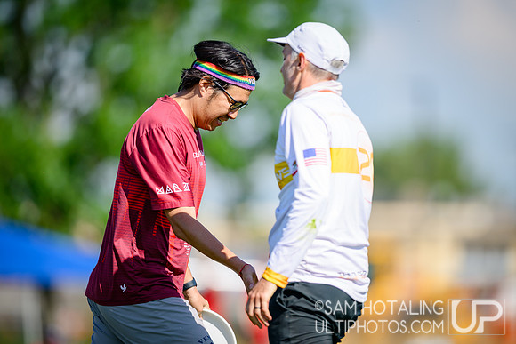Pool play at USAU Master's Championships