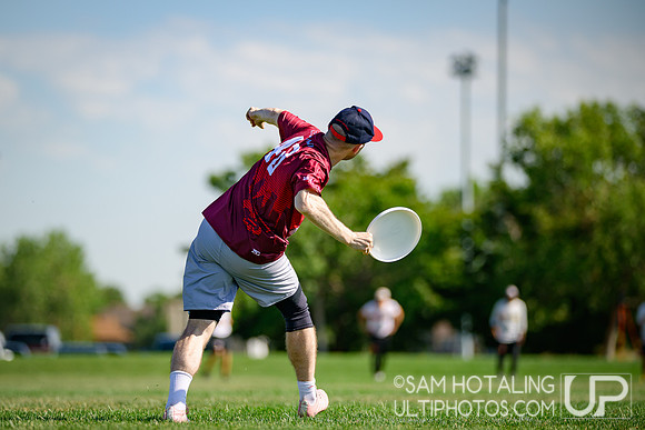 Pool play at USAU Master's Championships