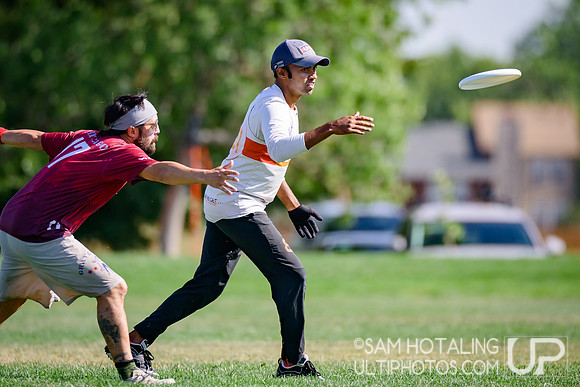 Pool play at USAU Master's Championships