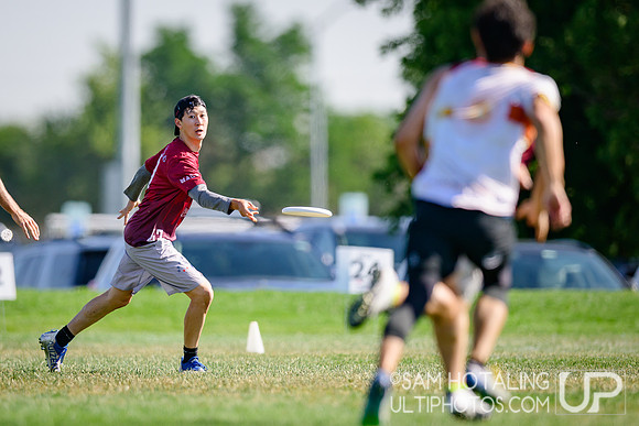 Pool play at USAU Master's Championships