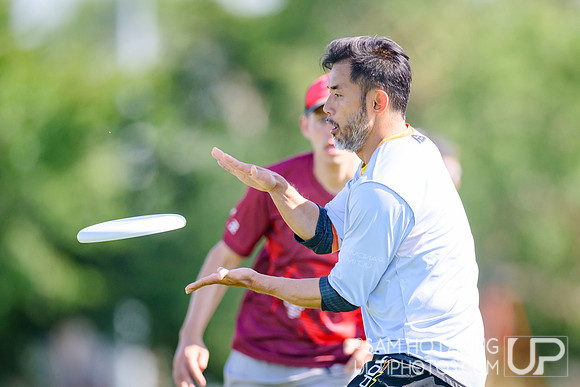 Pool play at USAU Master's Championships