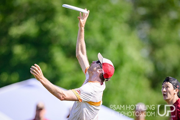 Pool play at USAU Master's Championships