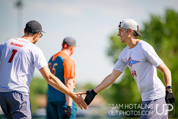 Pool play at USAU Master's Championships